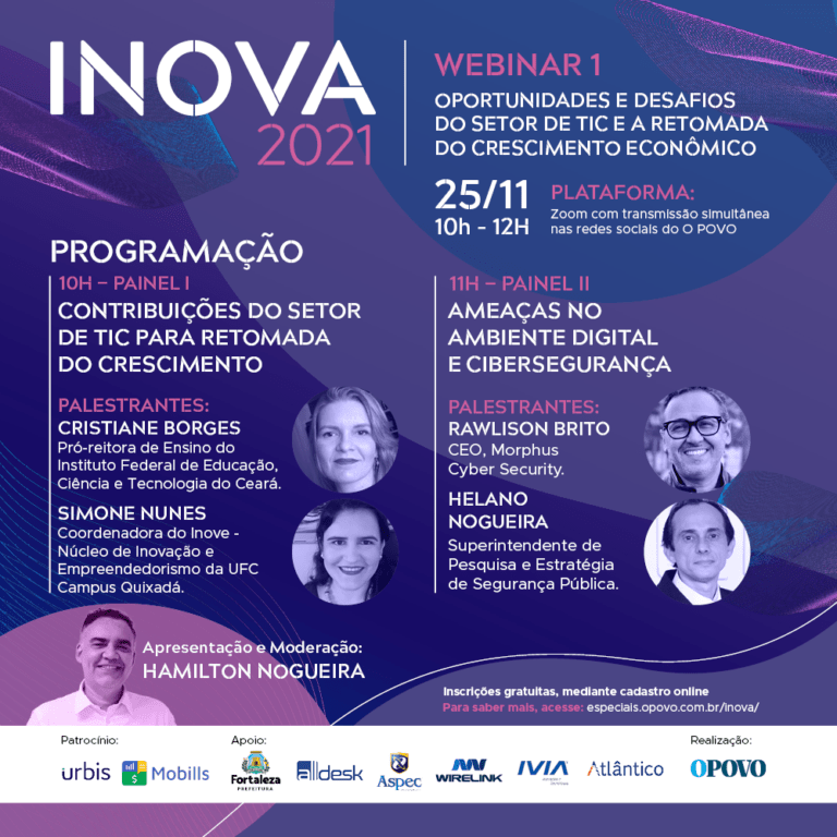 Projeto Inova 2021 está com inscrições abertas e gratuitas