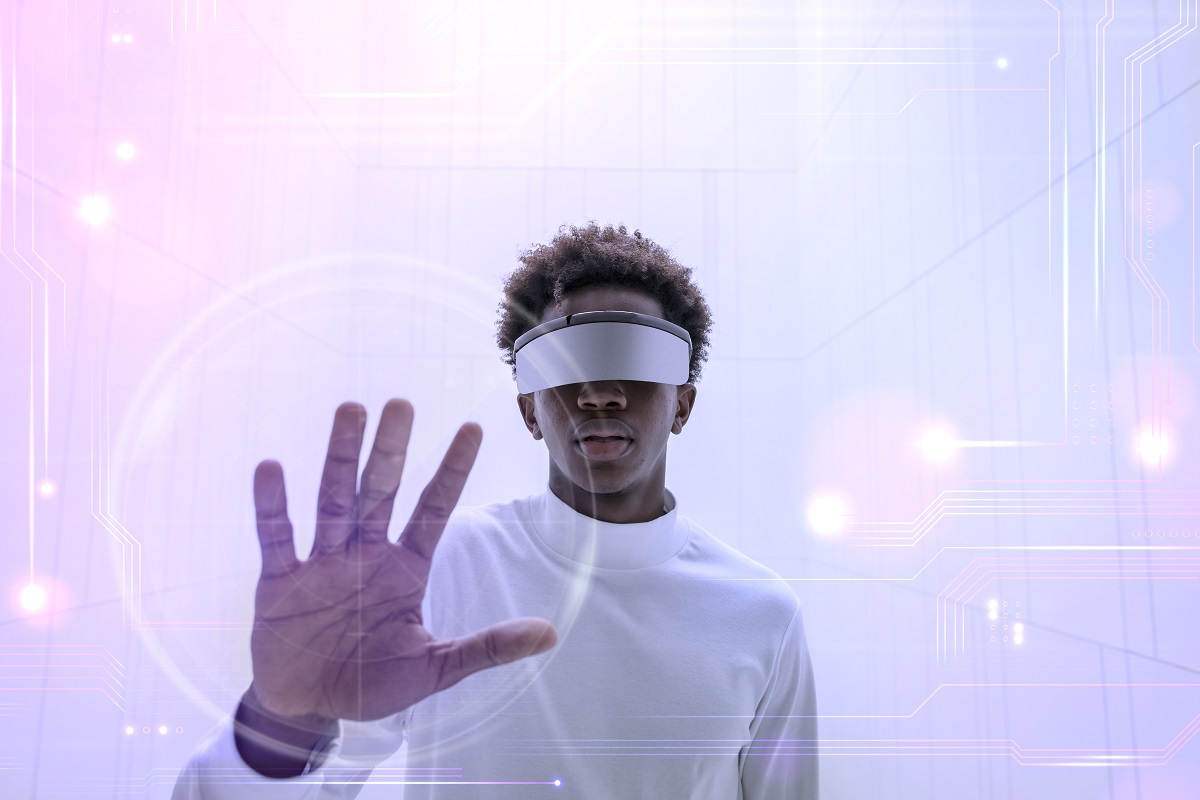 a imagem ilustra uma das formas do HoloLens 2