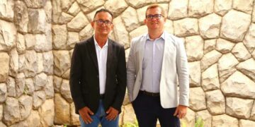 Cícero Esmeraldo, CEO Grupo Trade In e Victor Esmeraldo, diretor técnico do Grupo Trade In. A empresa é especialista em LGPD.