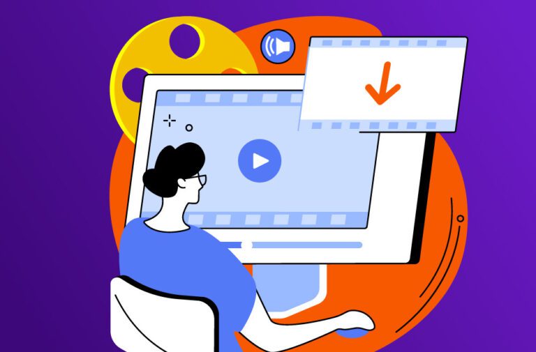 Pessoa tentando baixar filmes e séries dos principais streamings