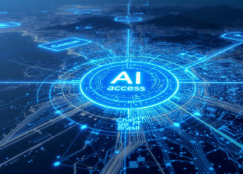 ChatGPT Go no Brasil: Preço, Nubank e o Guia Definitivo para a IA Acessível 31 "ChatGPT Go Brasil logo in blueprint cityscape"