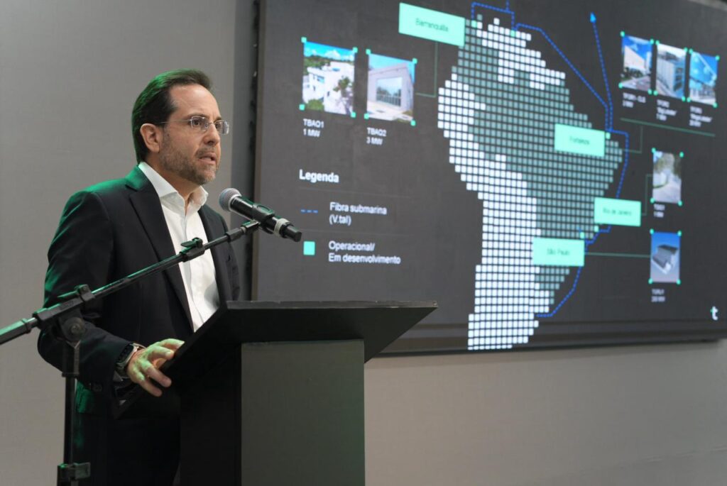 Jose Miguel Vilela CEO of Tecto at the launch of Mega Lobster in Fortaleza 1