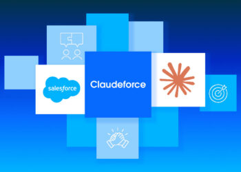 Salesforce e Anthropic lançam Claudeforce para conectar Claude ao CRM 29 Claudeforce reúne Salesforce e Anthropic em arte oficial de lançamento