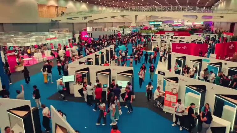 Feira de startups do Siará Tech Summit em Fortaleza